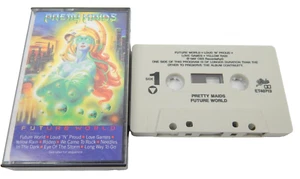 Pretty Maids Future World Music Audio Cassette Tape Rock Metal BET 40713 - Imagen 1 de 2