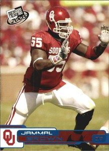 2005 Press Pass Blue #B35 Jammal Brown