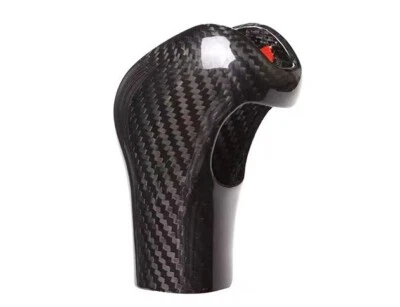 Real Carbon Gear Shift Knob Cover For Porsche Cayenne 2011-2017 Car Accessories Foto 1 de 4