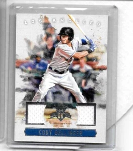 Camiseta usada Cody Bellinger 2017 Panini Diamond Kings doble juego - Imagen 1 de 1