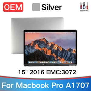 OEM A1707 Screen Assembly For MacBook Pro A1707 2016 EMC 3072 LCD Display Silver - Picture 1 of 8