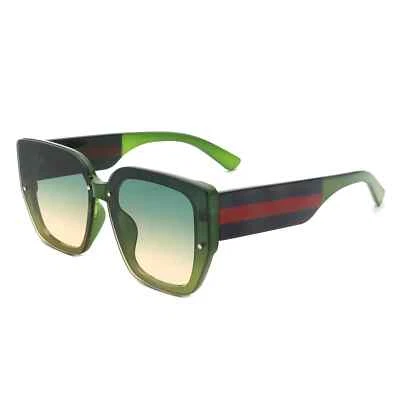 Oversized Chunky Fashion Sunglasses - Women's Square Shades with Tinted Lens - Image 1 of 4