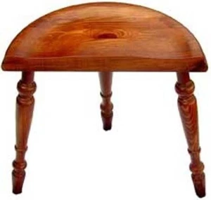  Kromski Spinnhocker Mahagoni-Oberfläche  - Bild 1 von 1