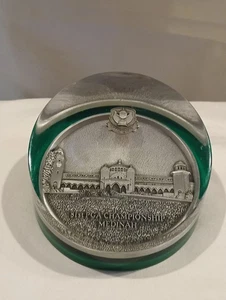 Rare 1999 Medinah Championship Lucite Paperweight 80 First PGA Tiger Woods Golf - Bild 1 von 11