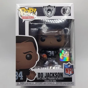 Funko Pop! Vinyl: Bo Jackson (Raiders Home) #89 W/ Pop Protector O - Picture 1 of 12