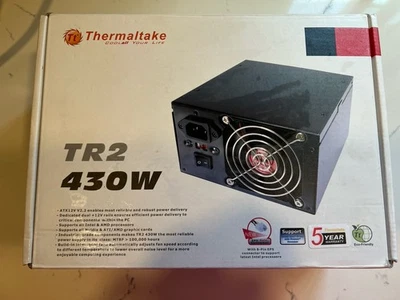 Thermaltake TR2-430NL2NC Power Supply TR2 430W ATX 12V 2.3 NEW Open Box - Image 1 of 4