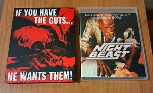 Nightbeast (Blu-ray/DVD, 1982) w/ Slipcover New Sealed - Imagen 1 de 2