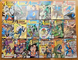 Lot Of 27 SUPERMAN ACTION COMICS #595 #775 1st Print #602 603 608 615 617 620  - Picture 1 of 8