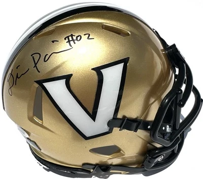 DIEGO PAVIA #2 SIGNED VANDERBILT COMMODORES MINI FOOTBALL HELMET PSA/DNA - Image 1 of 2