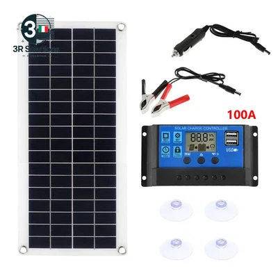 Pannello Solare Da 1000 W Cella Solare Da 12 V Con Controller 60A 100A Carica So