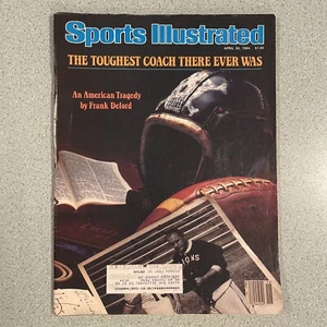 Sports Illustrated, April 30, 1984, Label, An American Tragedy Frank Deford - Picture 1 of 3