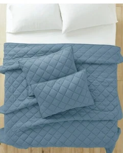 Better Homes & Garden Blue Diamond Gaze Baumwolle, Standard Schein (2 Kt) Aztekengrün - Bild 1 von 6
