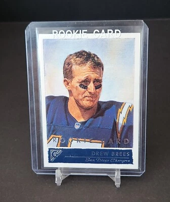 Drew Brees 2001 Topps Gallery Rookie Card #115  - Image 1 of 2
