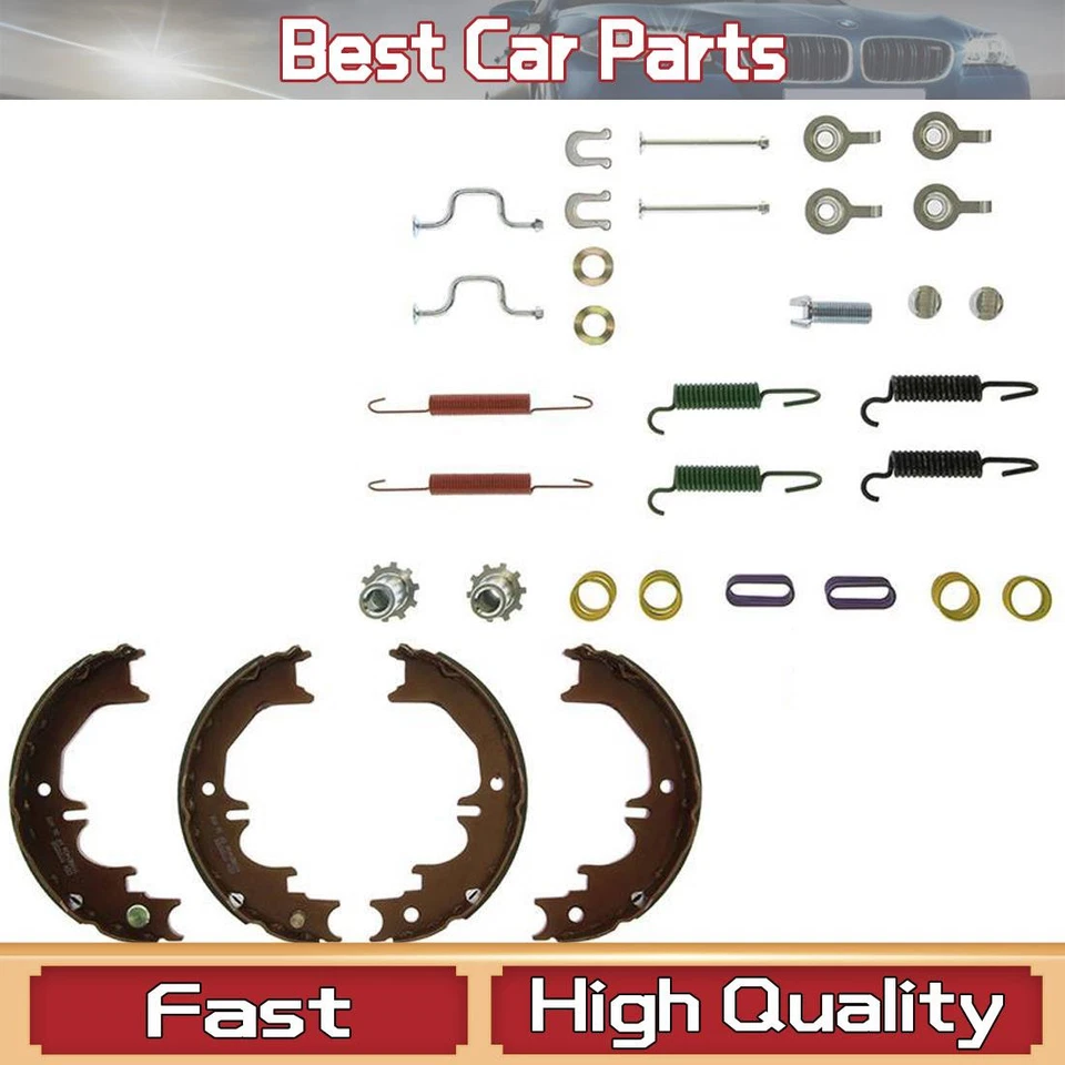 Kit de herrajes de zapata de freno de estacionamiento para Toyota FJ Cruiser 2007 2008 2009 2010 2011 Foto 1 de 4