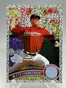 Matt Lindstrom 2011 Topps #222 Diamond Anniversary Parallel Houston Astros - Picture 1 of 2