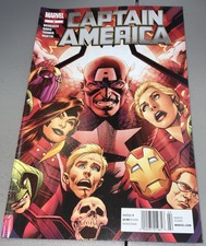 CAPTAIN AMERICA #6 Marvel RARE NEWSSTAND Variant 2012