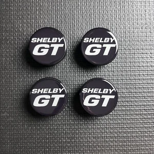 Shelby GT Wheel Center Cap Set Ford Mustang GT350 V8 2.5" - Picture 1 of 4