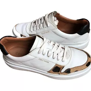 Scarpe da donna Cole Haan GrandPro Rally Court 6B sneakers stringate bianche - Foto 1 di 10