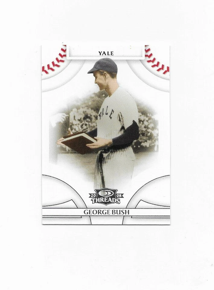 2008 Donruss Threads #33 George Bush - Image 1 of 1