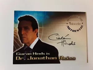 Lara Croft Tomb Raider the Cradle Of Life Ciaran Hinds As Dr Reiss Autograph A3 - Picture 1 of 2