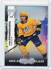 2023/24 Upper Deck LUKE EVANGELISTA Rookie Class #CC-12 - Nashville Predators
