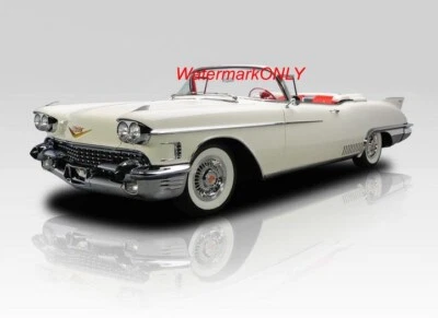 Cadillac Eldorado Biarritz 1958 convertible coche clásico americano ¡Foto! #(5) Foto 1 de 2