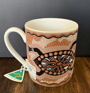 Australian Geographic Kaffee Tee Becher Baribunma Schildkröte Dreaming Pam Hall - Bild 1 von 10