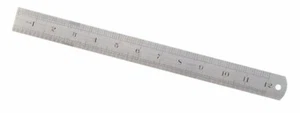 12" Steel Ruler Inches Millimeters Jewelry Gemstone Diamond Findings Measuring - Picture 1 of 1