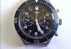 HEUER Bundeswehr Ref. 1550 SG ca. 1970. Zustand sehr gut. - Bild 1 von 22