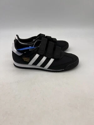 adidas Dragon OG CF C Black w/ White Sneakers Kids Size 2.5/ 34EU BB2493 - Image 1 of 4