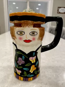 Gan~ Bella Casa~Sophie~Handled Mug/Cup by Susan Paley 6” - Picture 1 of 6