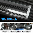 Carbon Fiber Vinyl Auto Interior Wrap Stickers Moulding Trim Car Accessories 7d