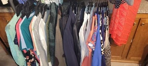 wholesale lot womens clothing New And Preowned Sz S AND SZ M clothing to Resale - Picture 1 of 24