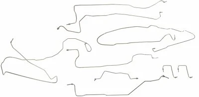 Kit de línea hidráulica de freno Dorman 4x4 para Chevrolet Silverado 1500 2003-2004 Foto 1 de 2