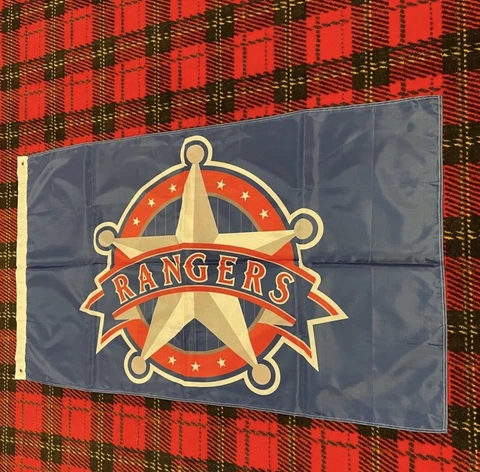 Brand New Texas Rangers flag 3 foot by 5 foot Cover