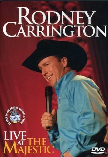RODNEY CARRINGTON~LIVE AT THE MAJESTIC~2007 VG/C DVD~RAW MATURE COUNTRY COMEDY - Image 1 of 1