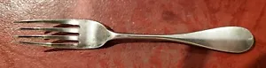 1893 KAISERREICH RUSSLAND GROSSE SILBER SPEISEGABEL ~ V.M. ASHMARIN MOSKAU PUNZEN - Bild 1 von 3
