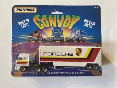 Matchbox Convoy CY-100 Porsche Semi Truck and Trailer 1991 - Image 1 of 4
