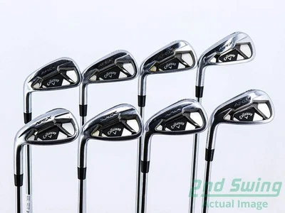 Callaway Apex 21 Iron Set 4-PW AW Steel Stiff Left +1/2" - Image 1 of 4