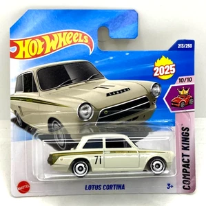 25.209 HOT WHEELS CARTE EU / COMPACT KINGS 2025 / 213/250 LOTUS CORTINA - Picture 1 of 1