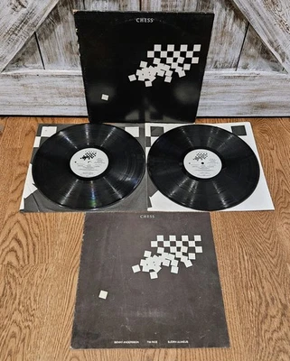 CHESS Double Vinyl LP Record Album Set RCA CPL2-5340 Benny Anderson Tim Rice - Image 1 of 4