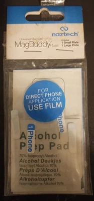 Placas metálicas universales Naztech MagBuddy para preparar instantáneamente el montaje de tu dispositivo Foto 1 de 2