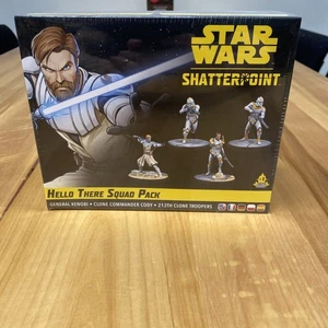 HELLO THERE SQUAD PACK Star Wars Shatterpoint giochi in miniatura NUOVO Obi-Wan Kenobi - Foto 1 di 5