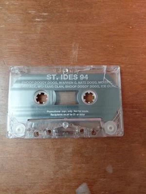 Rare St. Ides 94 Promotional Cassette Tape  Tested (Snoop Dogg Wu Tang Clan Etc) - Image 1 of 4