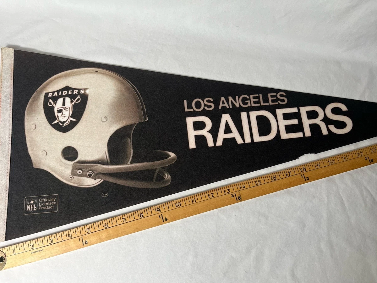 Los Angeles Raiders Football Vintage Sports Pennants & Flags for