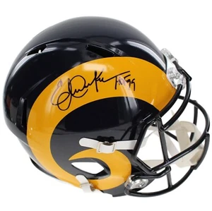 Eric Dickerson Autographed Los Angeles Rams Full Size Helmet BAS COA Signed - Picture 1 of 5