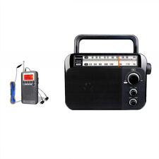 RETEKESSTR604 Portable FM/AM Handle Elderly Radio TR105 FM/AM/SW/CB/AIR/VHF Band