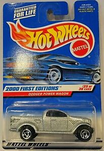 Hot Wheels Mattel 2000 First Ed Dodge Power Wagon 25/36(E)