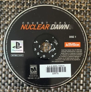 Covert Ops: Nuclear Dawn(PS1, 2000) Disc Only - Picture 1 of 1