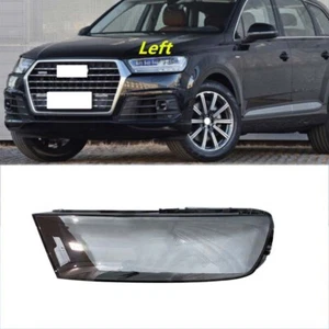 Carcasa de la lente del faro delantero izquierdo del conductor + pegamento sellador para Audi Q7 2017-2019 - Imagen 1 de 8